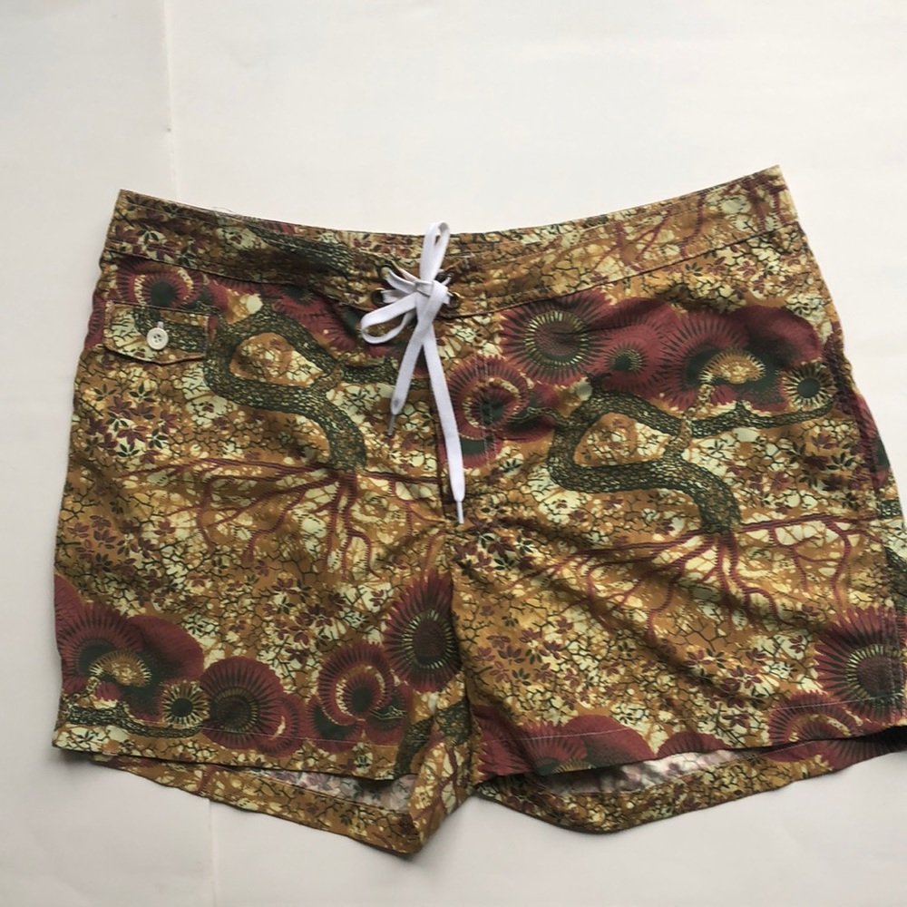 Men’s BANTU Print Swim Trunks